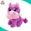China Wholesale stuffed singing pink hippo plush toy