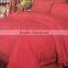 4 pieces plain dyed silk cotton satin jacquard embroidery bed sheet set