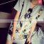 China Factory Summer Plain Color New Model Girl Dress/Special Customized Pattern Printed Latest Dress
