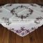 2016 new white embroidered table cover
