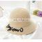 Letters Embroid Fisherman Hat Topee Sunscreen Basin Hat