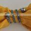Euramerican Style Stereo Surround Retro Scarf Buckle with Pearl