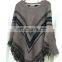 latest design long pullover sweaters wholesale women cashmere poncho