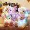 Small Moq Cheap Factory Direct Sale Bright Light UP Plush Bear Toy, Bear Shaped Light UP Plush Toy, Led Light Teddy Bear Toy