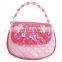 summer beach girl hat and bag set, beach tote bag