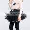 T-GP012 New Style Warm Black Velvet Girls Fashion Skirt Pant