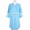Light blue matte bachelor graduation gown