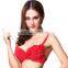 Red color sexy belly dance bra with rivet YD-053#