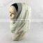 Fashion Design Chiffon Silk Embroidered Wedding Bride Arabic Muslin Long Hijab