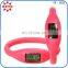 2015 xieyuan one color filled silicone round wristbands