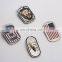 Custom 2017 hot sale metal military pet dog tags