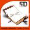 Cheap Price Guangzhou Factory Eco-friendly Handmade A5 Leather Note Book with Card Holder