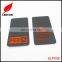 Custom double sides clothing silicone logo brand badge