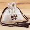 Burlap Bags with Drawstring Gift Jute bags Included Cotton Lining