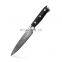 Custom handmade damascus steel Japanese chef knife making