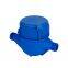 Blue Rotor Dry Plastic Body Water Meter Horizontal Woltmann Water Meter