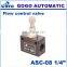 GOGO ATC Pneumatic Accurate flow control check valve air ASC-08 thread 1/4 inch BSP One-way throttle valve