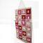 Holiday Decoration New Pattern Felt Wall Calendar Advent Calendars