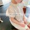 Girls skirt embroidery small neckline doll skirt dress 20 summer new foreign trade children's clothing