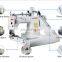 LT 927-PL High-speed Double Needle Feed-off-the-arm Chainstitch Machine