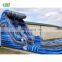 commercial whole sale inflatable blue sea rover slide with pool for kids