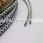 Easy install PVC 4m Black and silver Chrome U Type Interior Air Vent Grille Door Self Adhesive Edge Styling Moulding Trim Strip