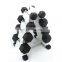 Hot Sell Hex Rubber Coated Electroplated Weight Plate Dumbbell Set