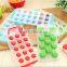 Food Grade Pineapple&Fruit Shape silicone Ice Cube Trays