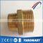 Factory supply brass screw fittings for copper pipe with CE certificate