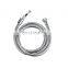 High pressure bathroom sanitary 304 stainless steel double lock shower hose