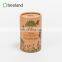 Recycled Eco Friendly Paper Jar With Wax Oil Proof Paper Tube Packaging