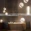 Nordic Glass Shade Metal Lamp Holder LED Table Light Decorative Indoor Table Lamp