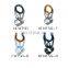 OEM Fishing Rod Guide various types Fishing Rod Eyes Guides Line Rings with plating of frame colorand all kinds of ceramic ring