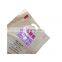 Custom  laminated plastic three side seal bags with Handle and clear window for food gift retail/wholesale dealers