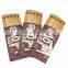 Custom Printed Heat Sealable Snack Packaging Bag Chocolate Snack Bar Wrappers Clear