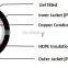 cat6 utp stp ftp copper cca cable 4 pair 1000ft  outdoor jelly filled cat 6a  lan cable network cable