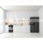 Free 3D customized cheap modular design lacquer acrylic high gloss white door panel modern kitchen cabinets