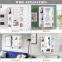 Single door wall mounted mirror cabinet for bathroom