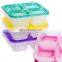 2021 Eco Friendly Classic Double Layer Leakproof Insulated Plastic Kids Bento Box