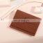 PandaSew Brown Debossed Envelope Microfiber Jewelry Pouch with Custom Logo