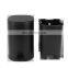 NEW black small trash can 5Liter special shape step pedal bin waste bin bathroom household