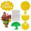 12 Pack Yellow Sticky Traps Double Side Sticky Trap for Catching Gnat Fruit Fly White Fly Aphid Leaf Miner