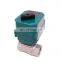 electric ball valve BSP NPT dn15 dn20 dn32 dn40 CTF-001 10nm ss304 12v  electric stainless steel ball valve