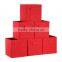 Non-woven Fabric Foldable Storage Bin Cube Basket (6 Pack)
