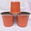 supply 8-20cm hight plastic plant nursery pot