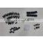 ABS Fender Flares Trims with Nail for Jeep Wrangler JK 2007+ Auto Parts Fend Guard