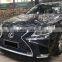 Runde ABS Material Old Lexus Upgrade New Style Body Kit For 2006-2012 Lexus LS460 Modified LS600h Style Front Bumper Grille