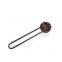 Stainless steel measuring coffee spoon with powder pressing function 15ml
