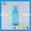 Hot sale glass vases home decoration clear colorful glass flower vases