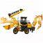 Large And Mini Front End Loader Tractor 3 To 6 Ton Multifunction Wheel Backhoe Loader For Sale